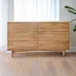 Naturepedic Duna Verde FSC&reg;  White Oak 6-Drawer Dresser